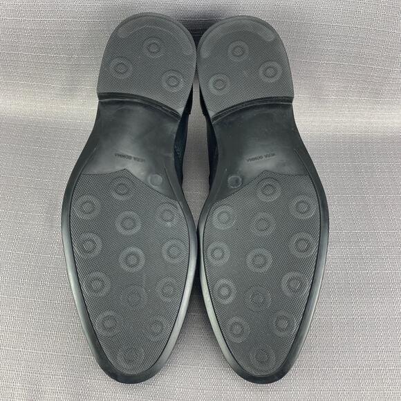 Alfani Chester Black Leather Upper Bit Loafer Shoes Mens 8.5M - Picture 2 of 9